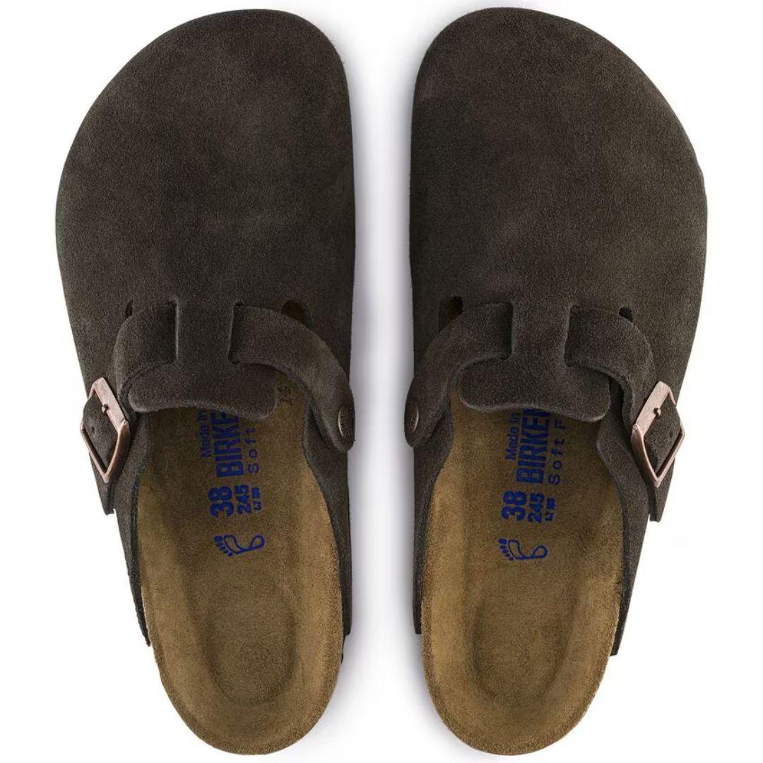 Birkenstock Boston Soft Footbed Suede Clog